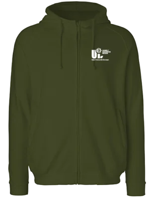 Unisex Hoodie With Hidden Zip